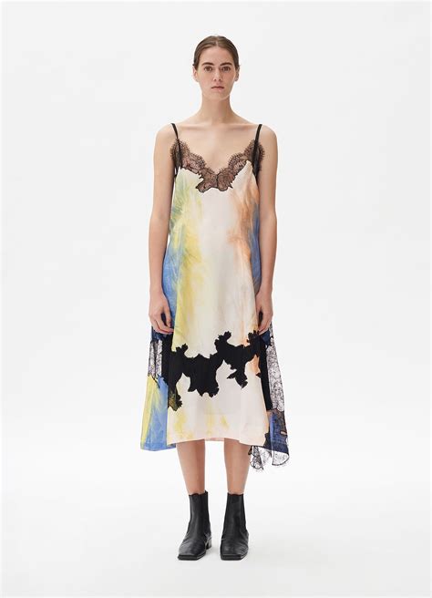 celine tie dye dress|Lace dress in 'tie.